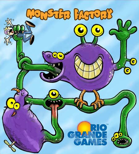 what games are they playing on monster factory